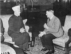 Arab Leader Conspiring with Hitler to Help Eradicate Jews