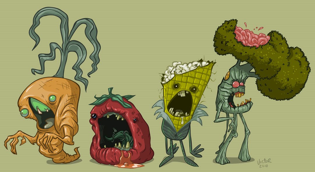 Wicked Crispy Eat Your Veggies...Before They Eat YOU!