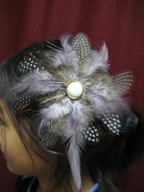 Best Seller! All Feather Clip!