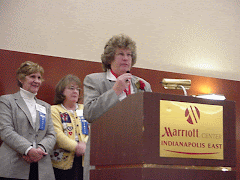 Pat Receives Indiana LDA Award