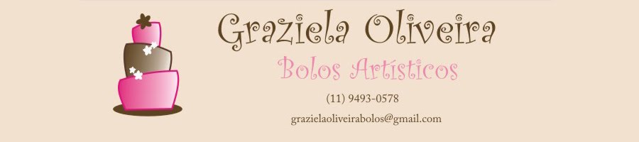 Graziela Oliveira - Bolos Artísticos