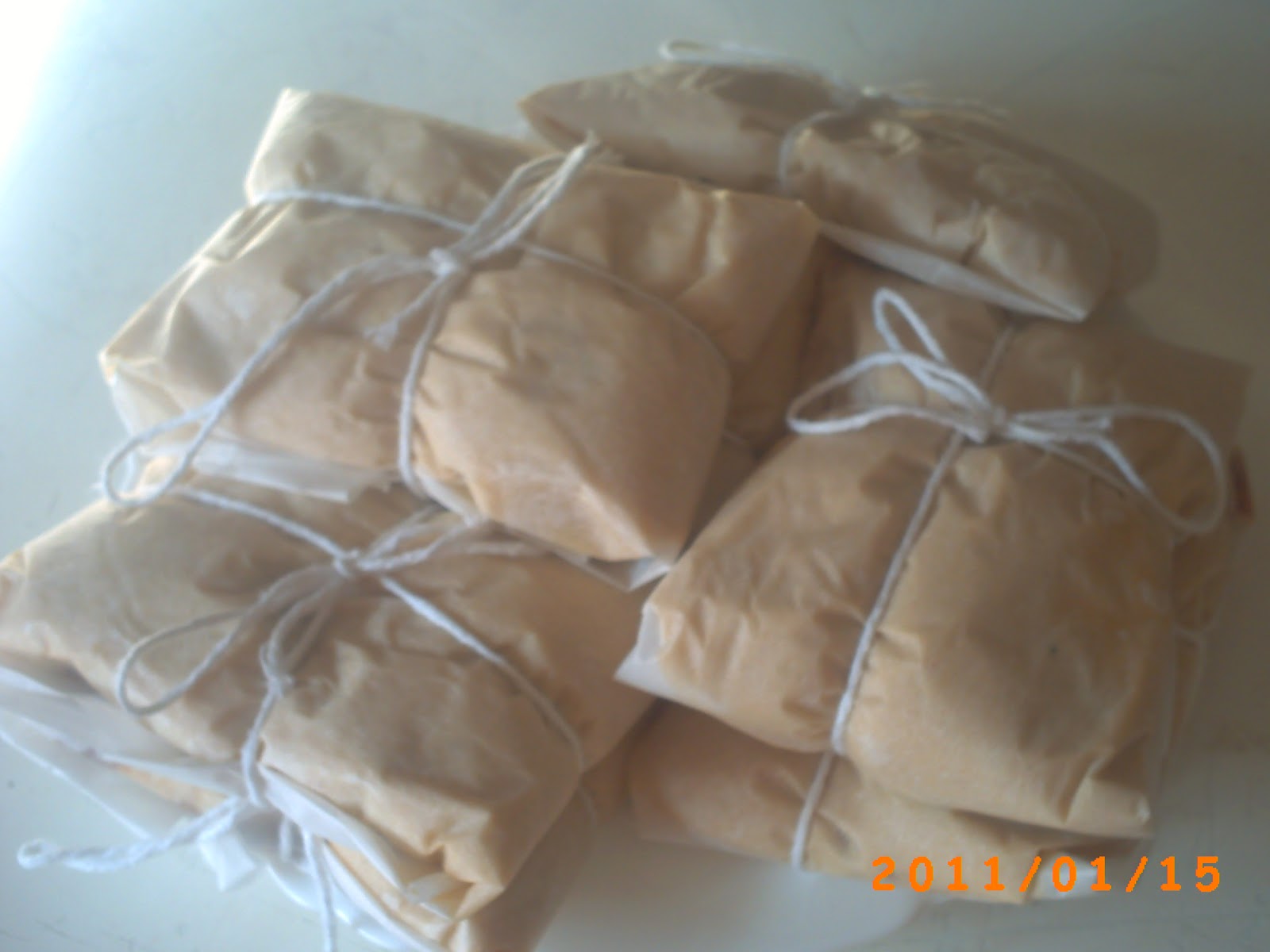 Mis recetas CM Pastel en hoja de harina de maiz (Tamales)