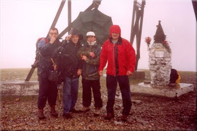 Gorbeia mendiaren gailurra 1.481 m. - 2000ko urriaren 7an