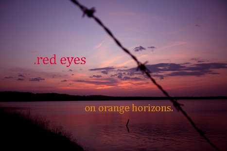 Red Eyes on Orange Horizons