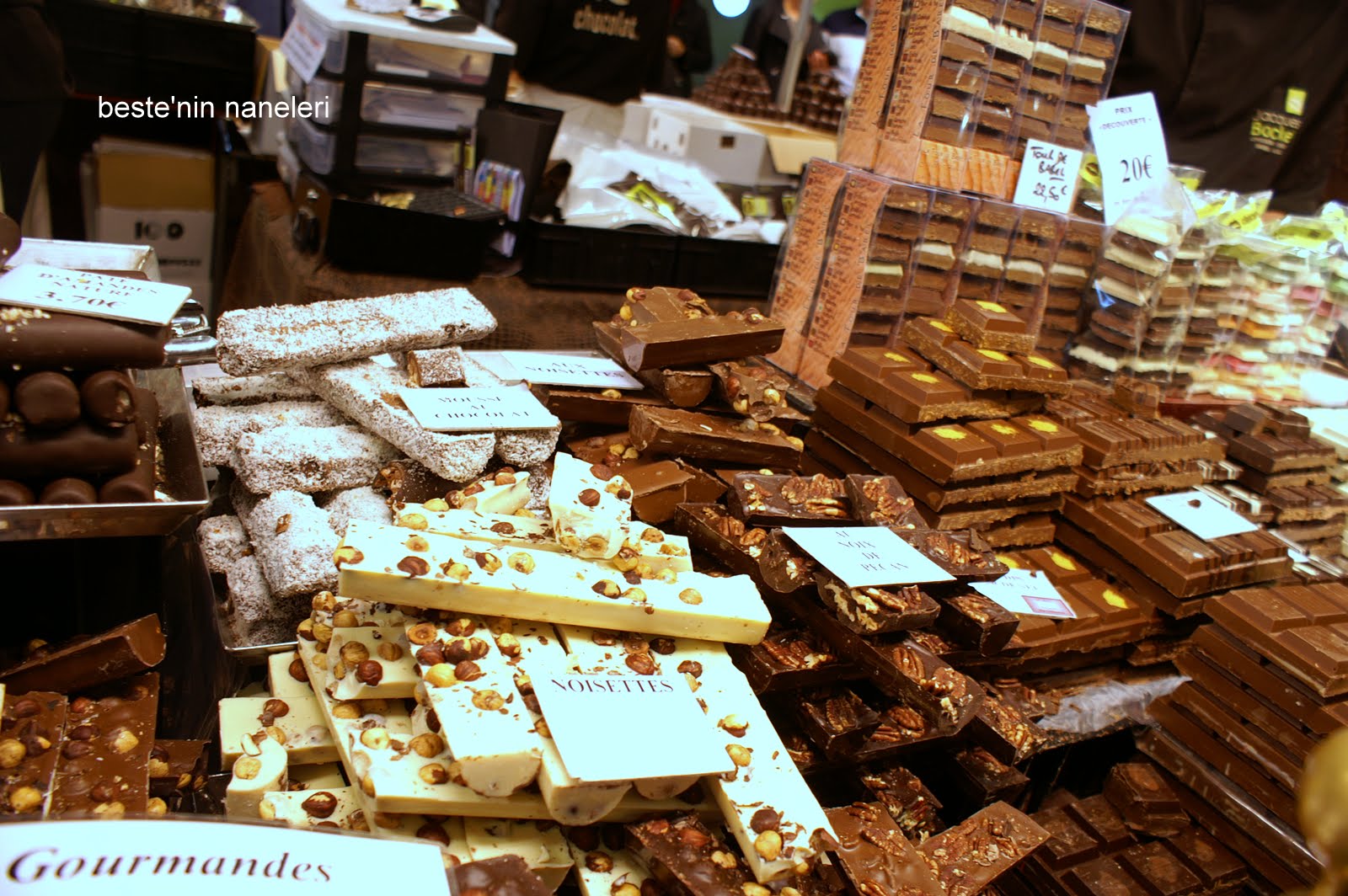 beste�nin naneleri Paris Çikolata Fuarı 2010 ya da mi demeliydim?