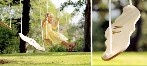 left hand make, soar swing, wooden swing, handmade swing