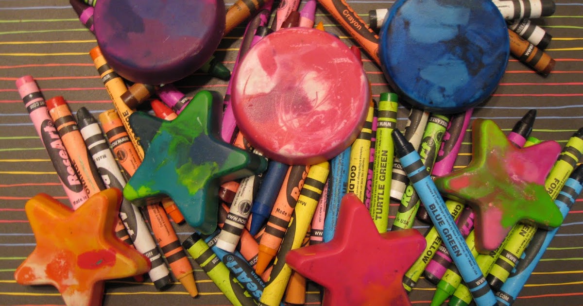 Petite How to Recycle Broken Crayons Into Colorful New Crayons!