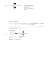 FELICITACION DE LA UNIVERSIDAD DE BARCELONA
