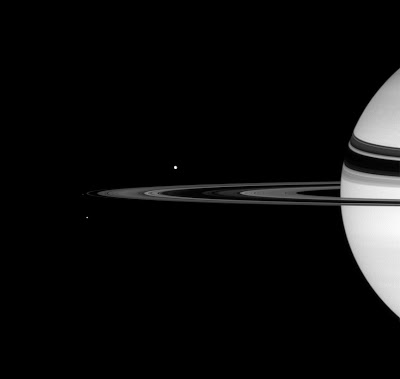 circling satellites