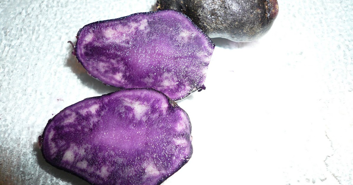 The Vegan Snorkeler Purple Peruvian Potatoes