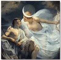 Endimión y Artemisa