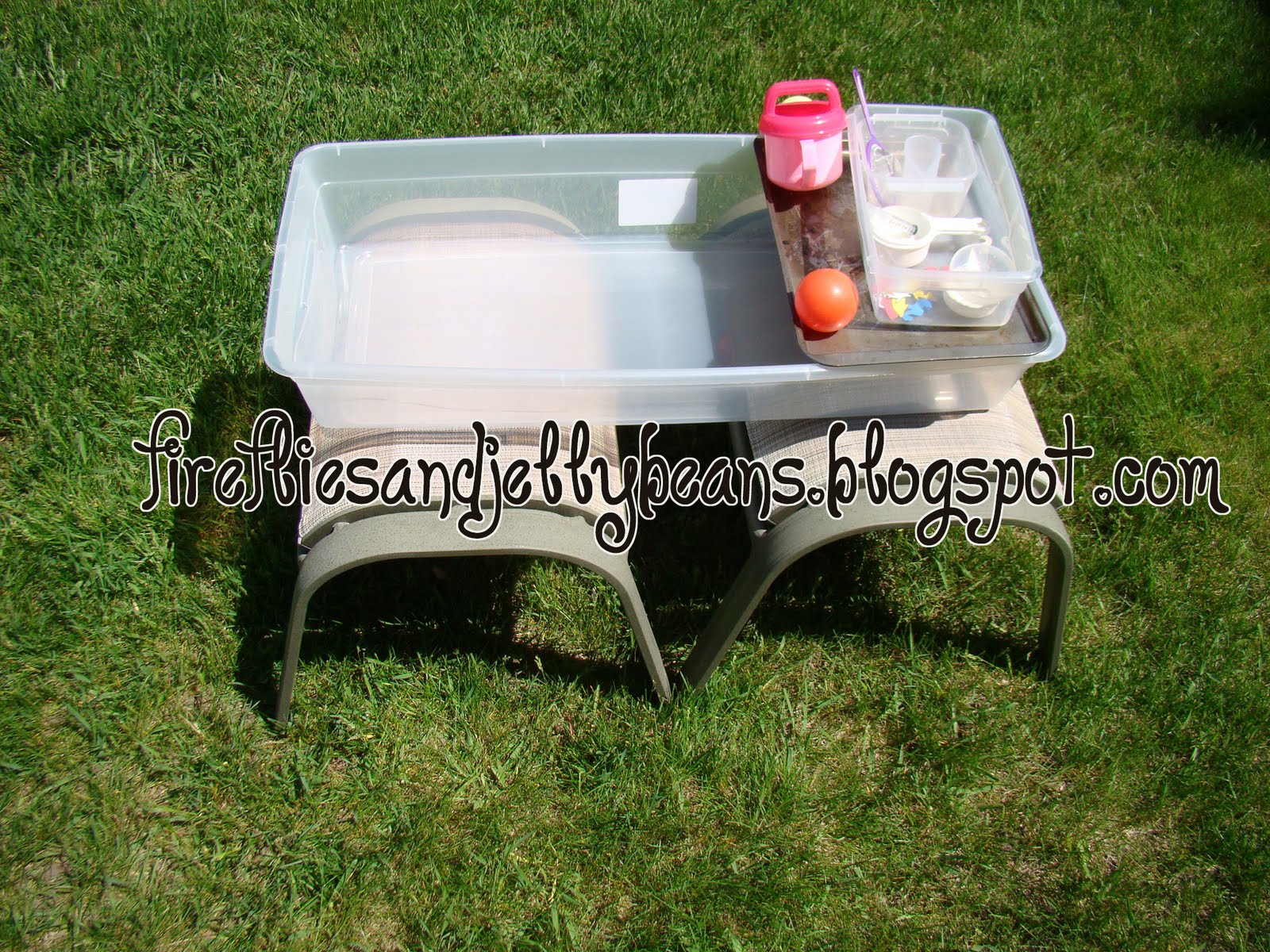 Fireflies and Jellybeans Make Your Own Water Table!