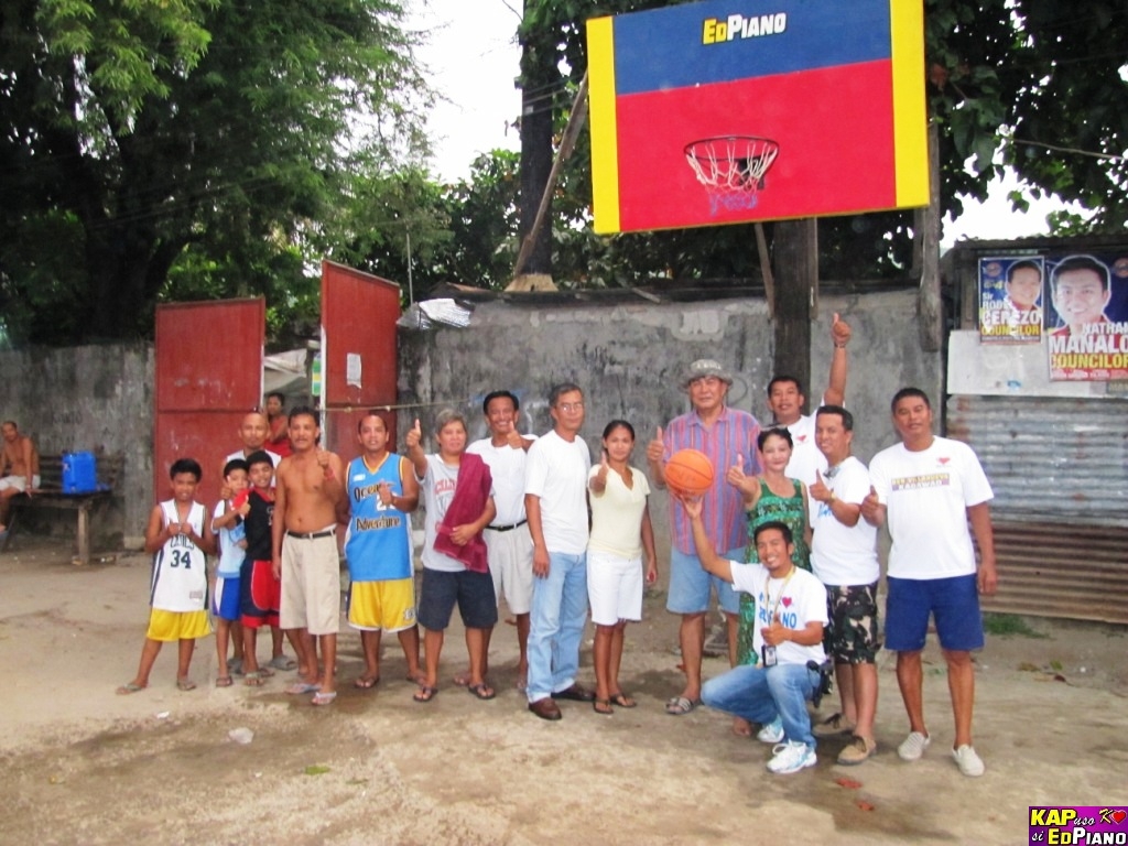 Brgy Santa Rita Olongapo City Basketball board for Sta. Rita Village