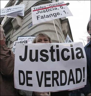 APOYO A BALTASAR GARZÓN