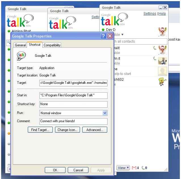 How To Open Multiple ID In Google Talk