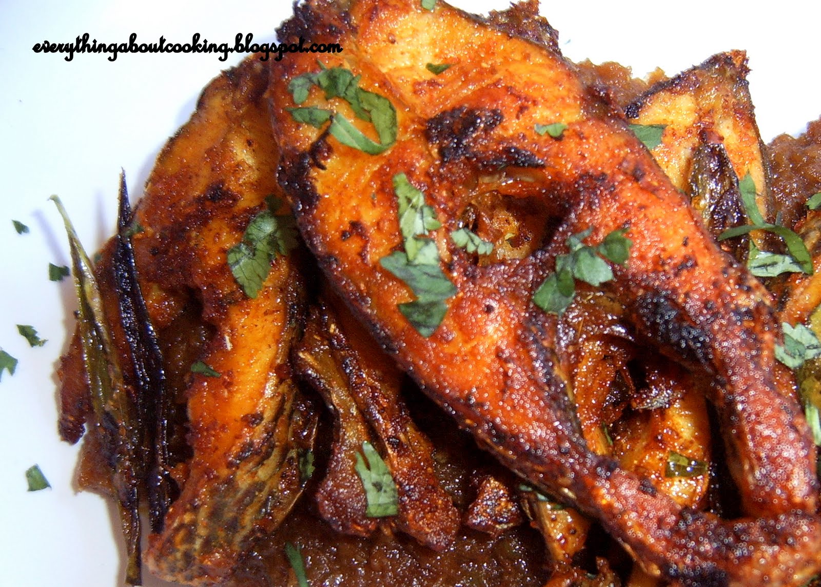 my culinary adventures Chepala vepudu/Andhra Fish Fry