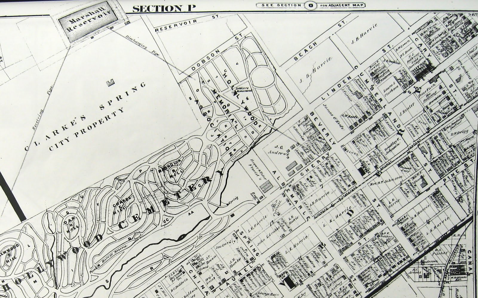 Street map Richmond Virginia