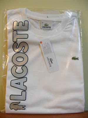 polos lacoste cuello redondo