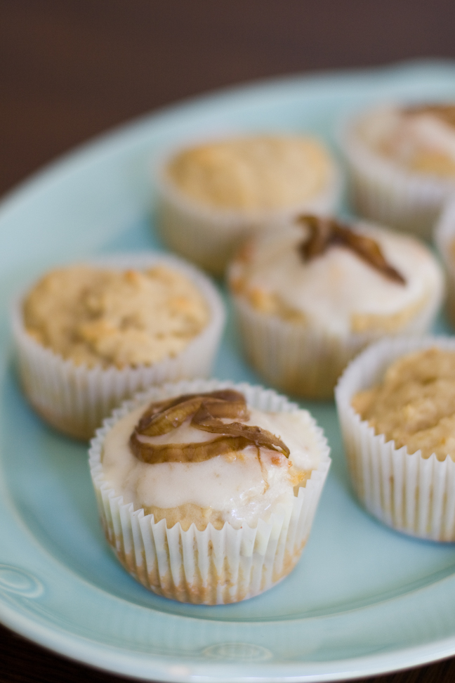 Savory Cupcakes Fig, Goat Cheese, and Onion Cupcake
