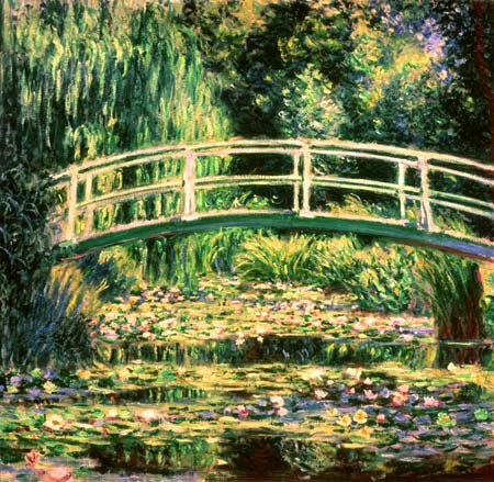 Nenúfares on the wall ou O jardim de Monet