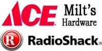 Milt's Ace Hardware and RadioShack