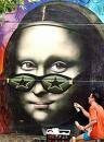 La Gioconda. Graffiti
