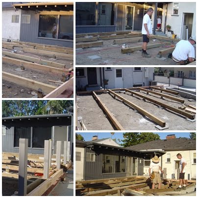 Installing Our Deck | OrganizingMadeFun.com