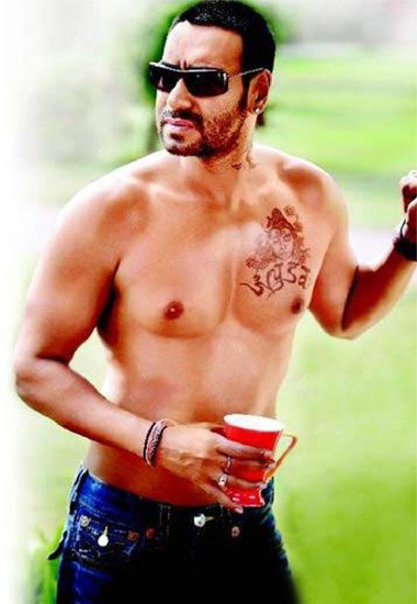 Ajay Devgan Shirtless