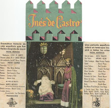 Cartaz sobre a peça Inês de Castro-Espanha