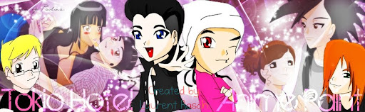 Tokio Hotel Anime Paint