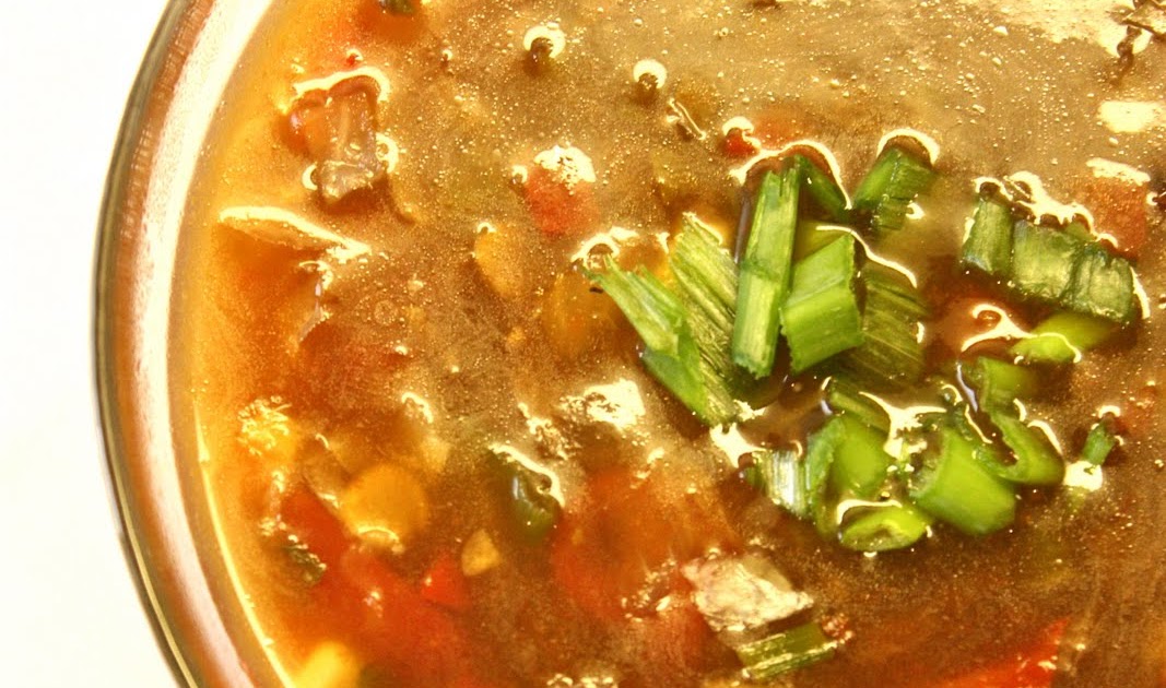 Sreelus Tasty Travels Hot & Sour Vegetable Soup Sanjeev Kapoor Inspired