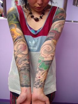  full sleeve tattoo designs