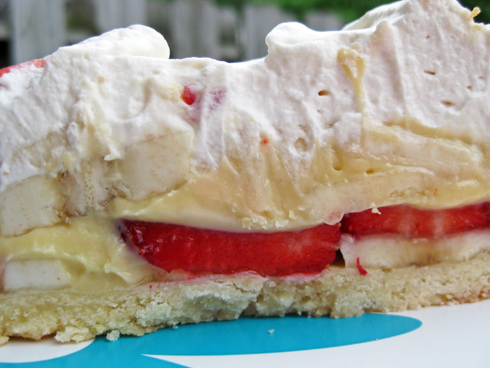 Strawberry Banana Cream Pie A Hint of Honey