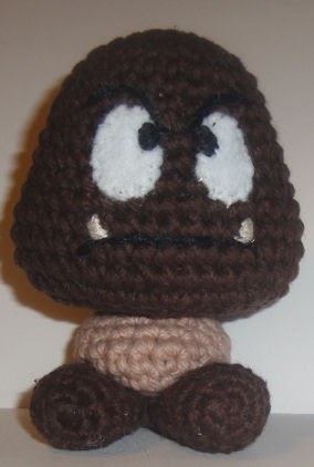 2000 Free Amigurumi Patterns: A Goomba-gurumi Pattern
