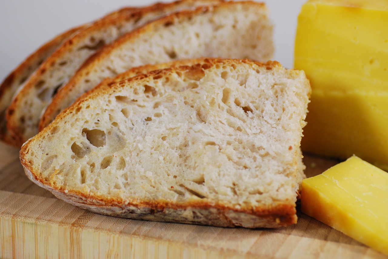 Know Whey Japanese Eggplant and Asparagus Bruschetta