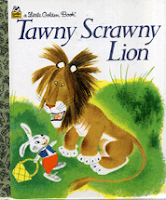tawny scrawny lion