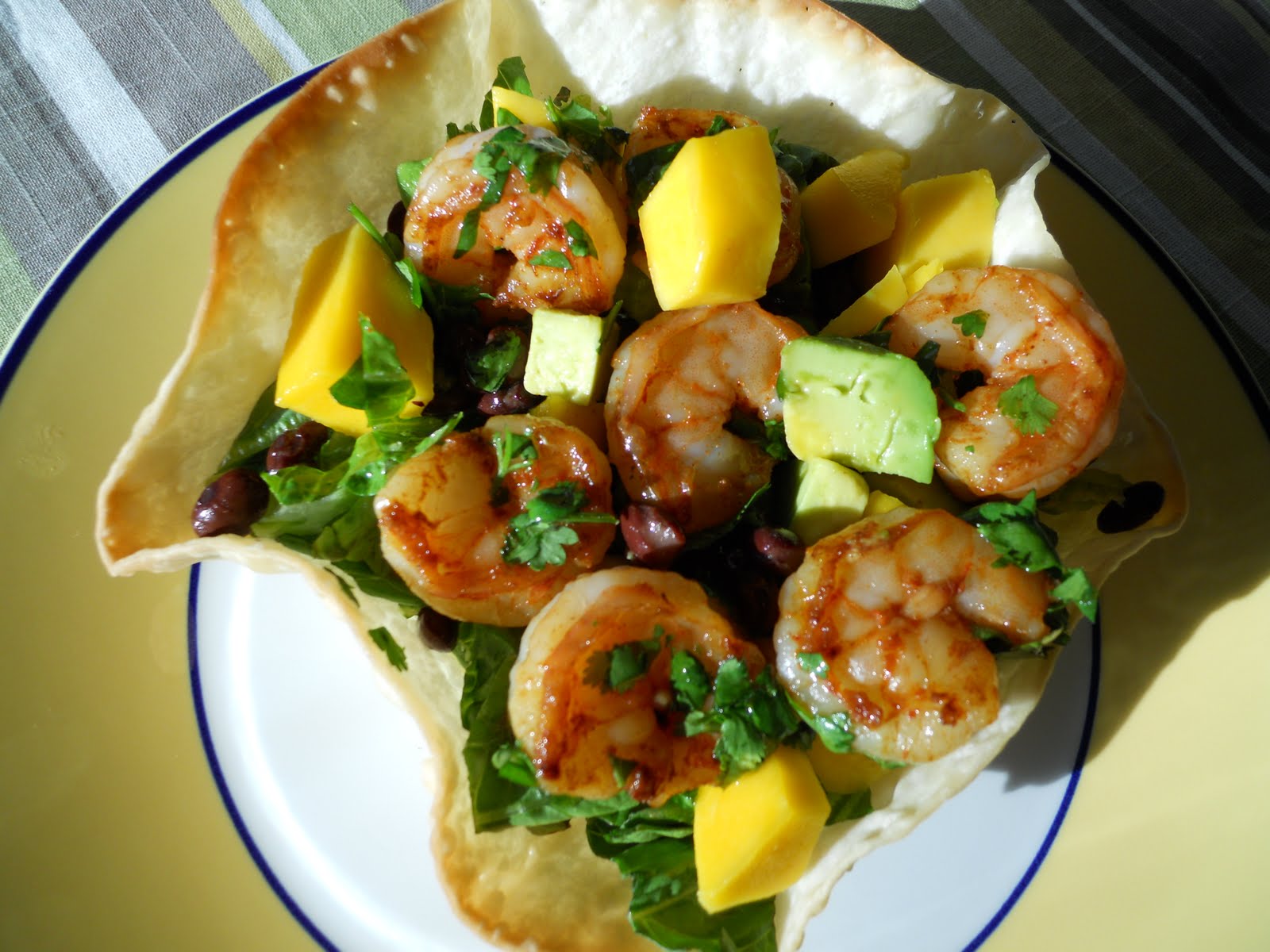 See Aimee Cook Shrimp Taco Salad
