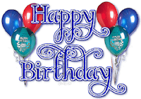 happy birthday balloons image