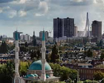 Masjid berkubah Biru di Belanda