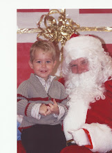Sean with Santa TCHS 2009