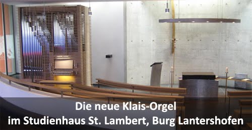Die neue Klais-Orgel im Studienhaus Sankt Lambert