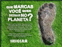 Faça a sua pegada ecologica