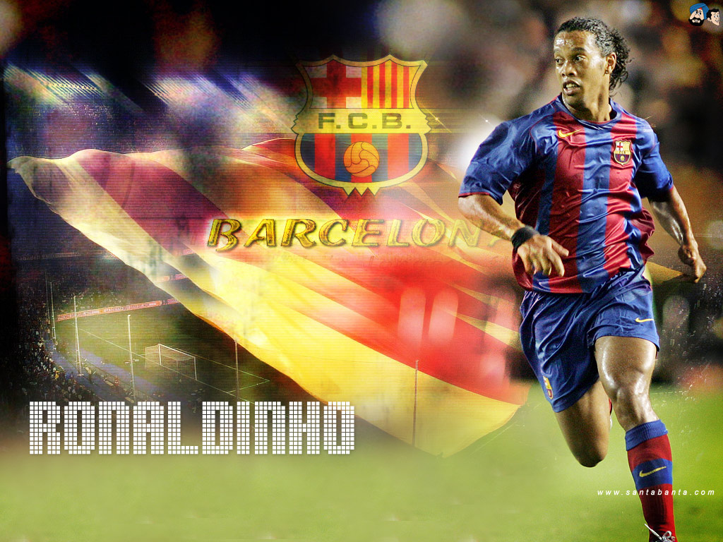 sports player: ronaldinho wallpaper