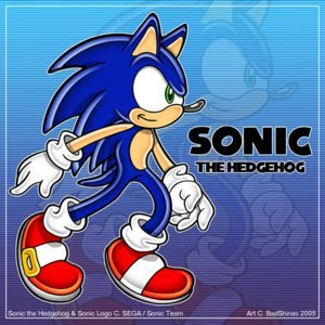 Sonic the Hedgehog by BadShines