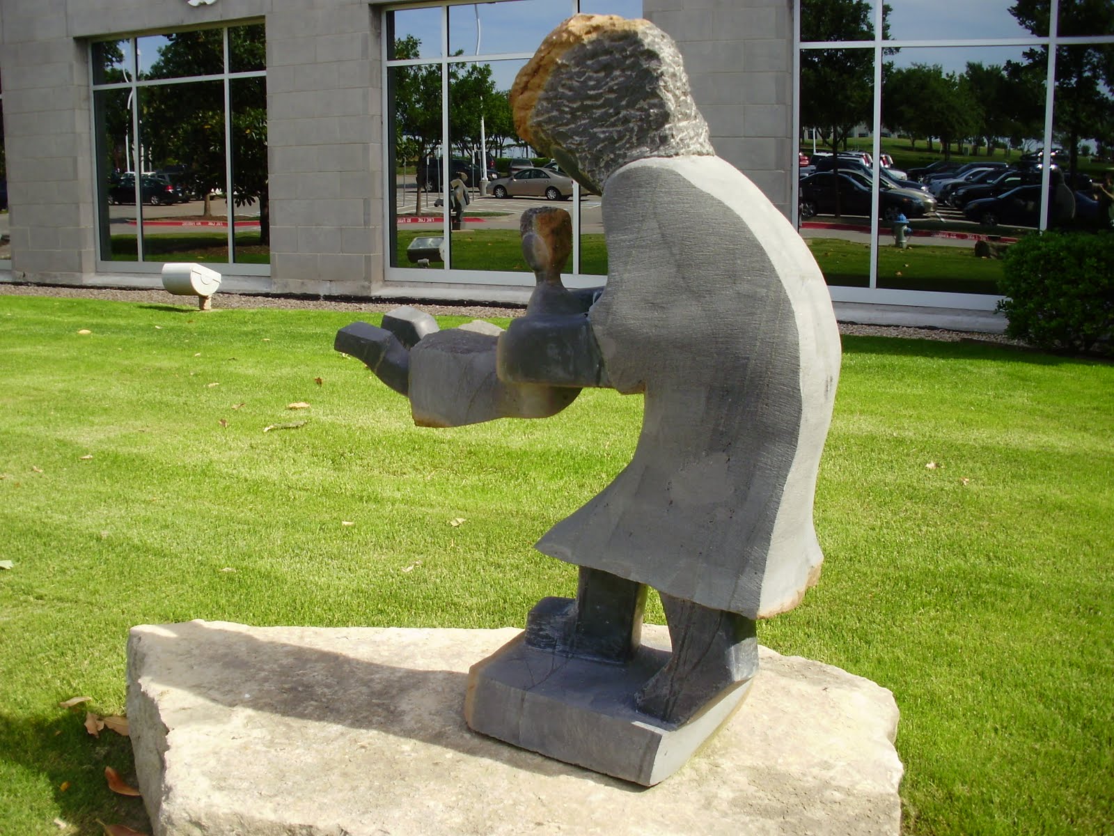 Life at 55 mph Texas Sculpture Garden in Frisco, Texas (click here for