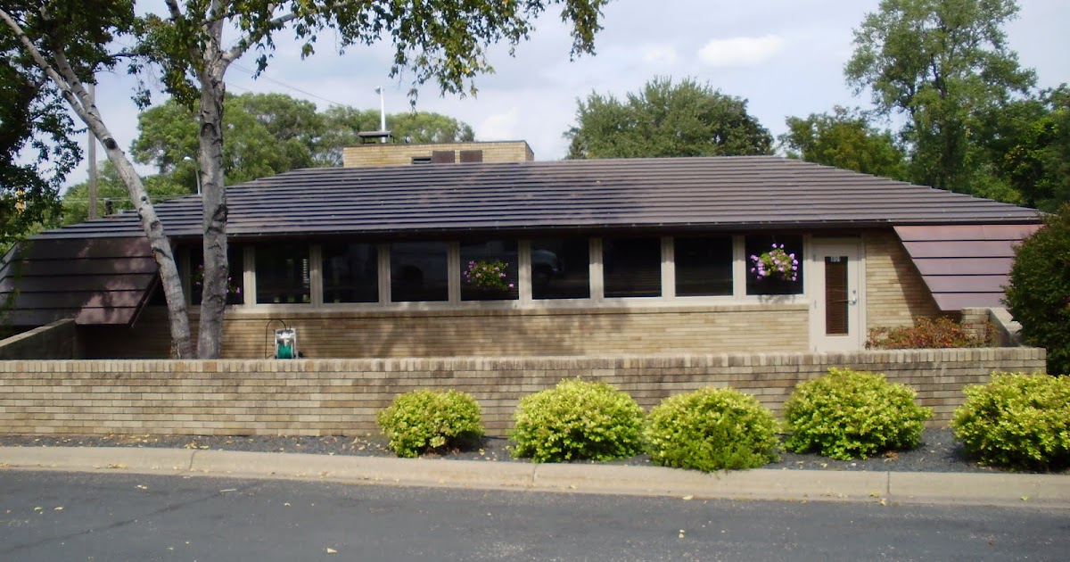 Life at 55 mph Herman Fasbender Medical Clinic by Frank Lloyd Wright in Hastings, Minnesota