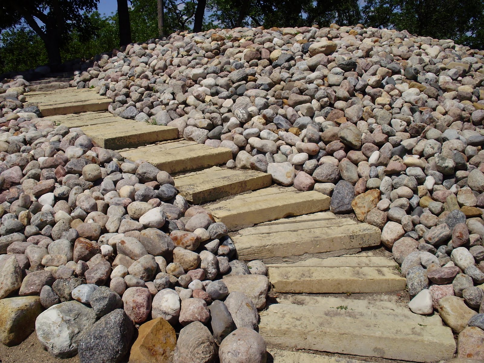 Life at 55 mph Medicine Wheel Park at Valley City State University in Valley City, North Dakota