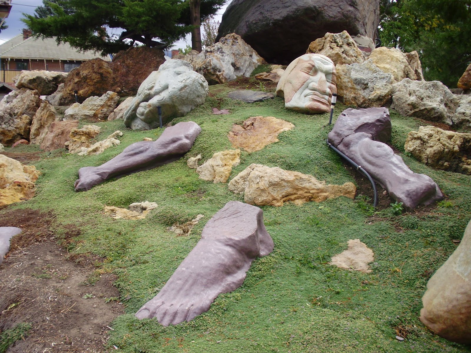 Life at 55 mph Gilgal Sculpture Garden in Salt Lake City, Utah (click