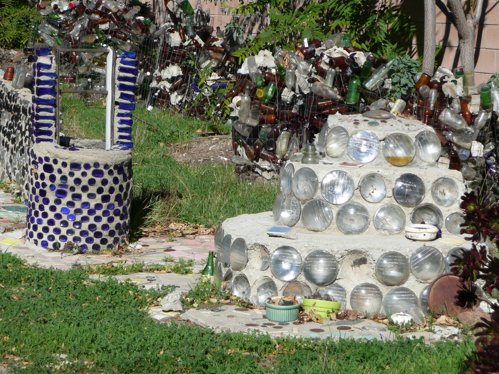 Life at 55 mph Grandma Prisbrey's Bottle Village in Simi Valley