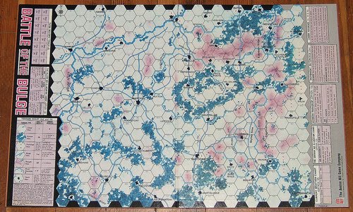 battle of the bulge map
